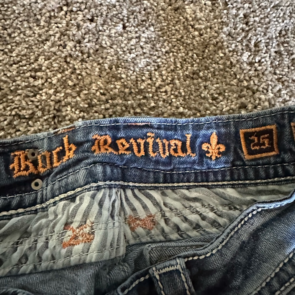 Rock Revival womens cropped jeans size 25
